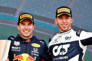 Checo a Gasly sobre renovación con Red Bull: 'El equipo tiene más información que los pilotos'