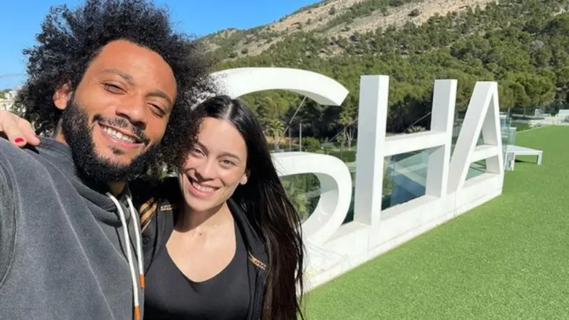 A Marcelo y a su esposa 'les gustó' que Chelsea clasificara a la Final de Champions