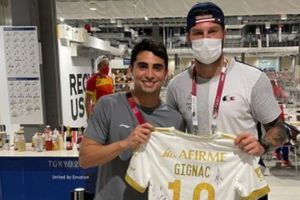 André-Pierre Gignac: Coincidió y convivió con atletas mexicanos en Tokio