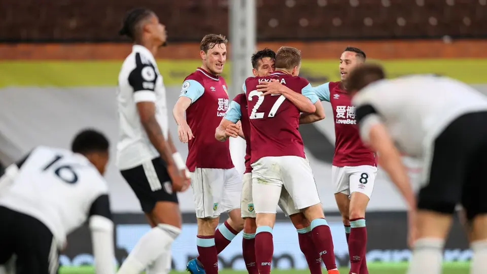 Premier League: Fulham perdió la categoría tras caer ante el Burnley