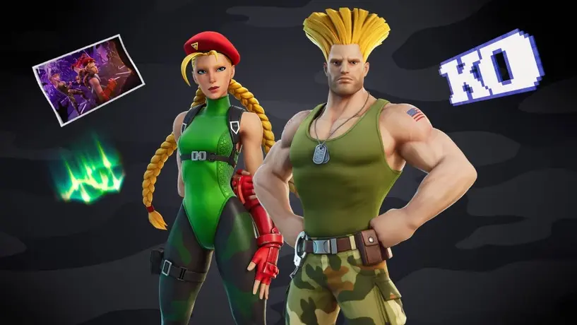 Fortnite: Cammy y Guile de Street Fighter llegarán al famoso battle royale