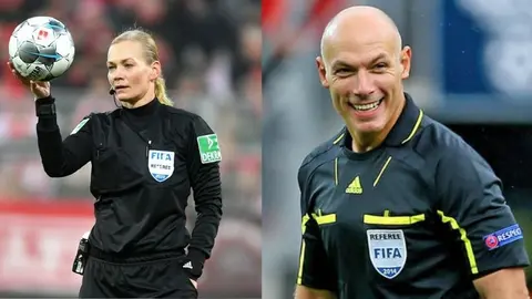 Exárbitros Howard Webb y Bibiana Steinhaus se comprometieron en matrimonio