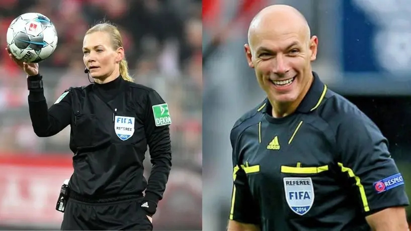 Exárbitros Howard Webb y Bibiana Steinhaus se comprometieron en matrimonio