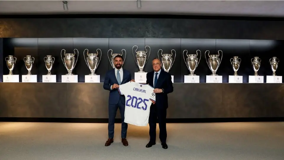 Real Madrid: Dani Carvajal renovó con el club merengue hasta 2025
