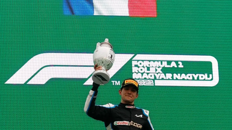 F1: Esteban Ocon logró su primer triunfo en el Gran Premio de Hungría
