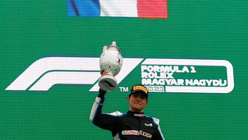 F1: Esteban Ocon logró su primer triunfo en el Gran Premio de Hungría