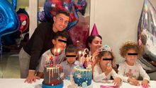 Cristiano Ronaldo: Interrumpió concentración con Portugal para festejar cumpleaños de sus hijos