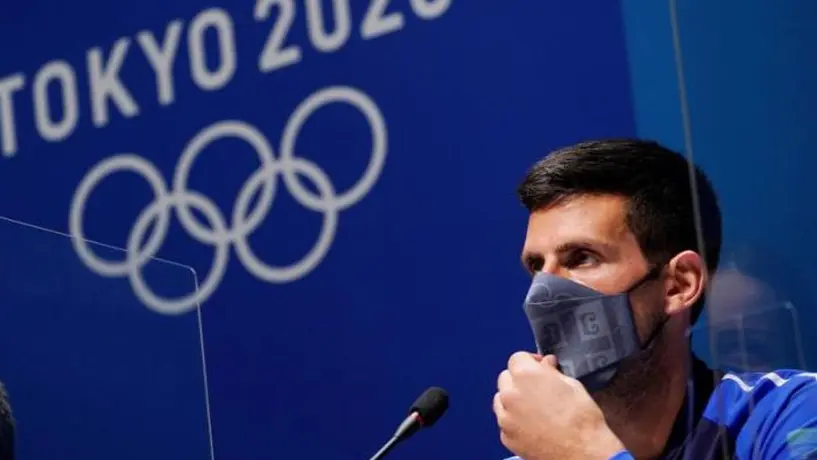 Novak Djokovic previo a debut en Tokio 2020: 'Será extraño un torneo sin Nadal o Federer'