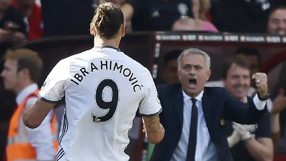 Zlatan Ibrahimovic: 'Mou es un personaje, todo lo que dice da la vuelta al mundo'