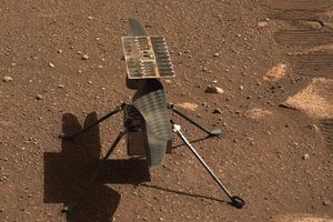 Helicóptero de la NASA realizó primer histórico vuelo en Marte