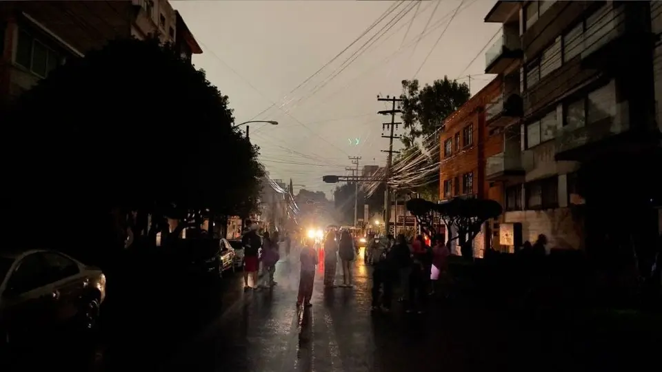 Sismo: Así se vio el cielo durante el temblor que azotó la CDMX