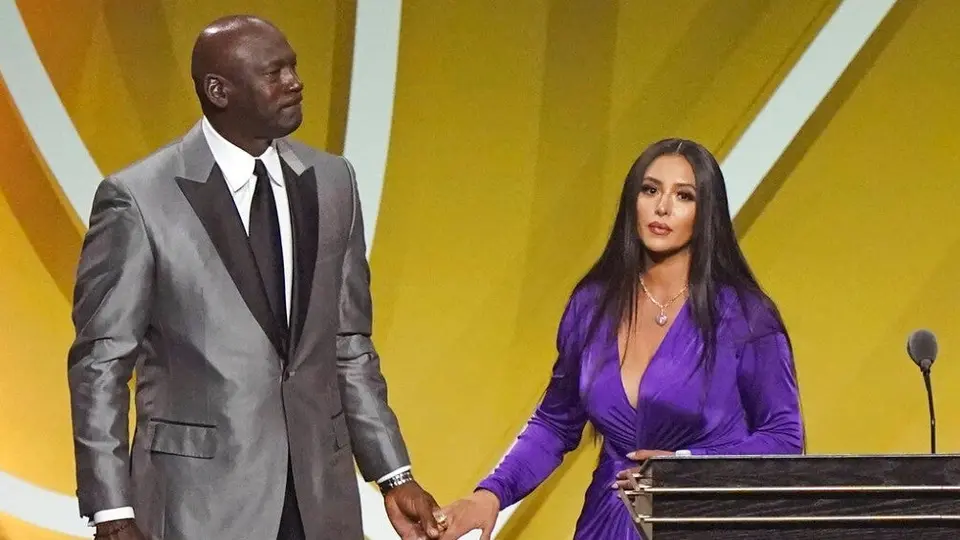 Michael Jordan, al borde de las lágrimas tras discurso de Vanessa Bryant