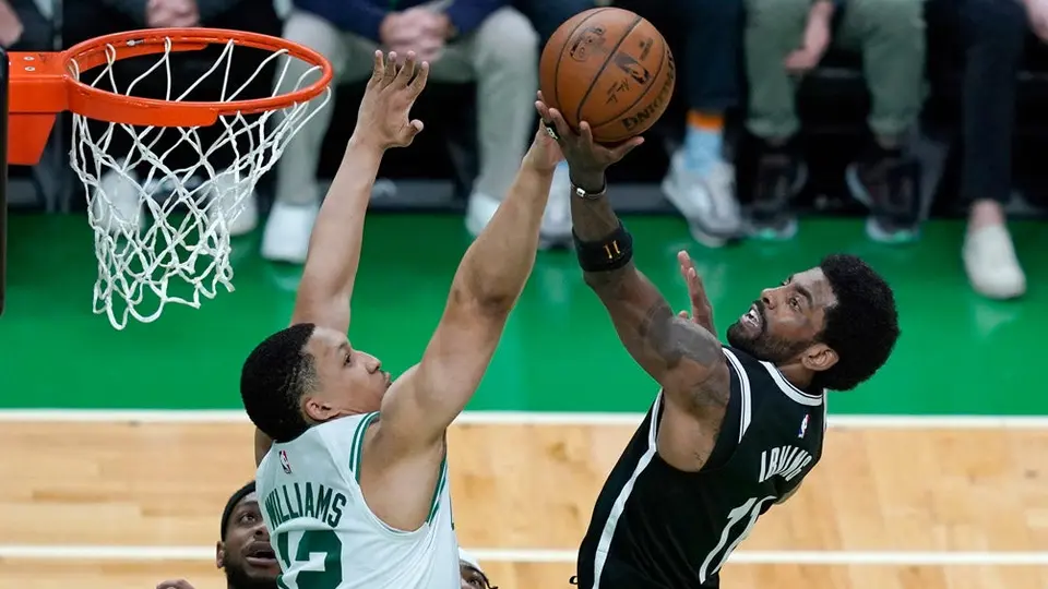 NBA Playoffs: Irving y Durant comandaron victoria de Nets sobre Celtics