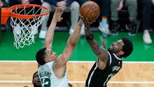NBA Playoffs: Irving y Durant comandaron victoria de Nets sobre Celtics