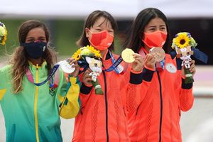 Tokio 2020: Podio de Skateboarding, el más joven en la historia de los Juegos Olímpicos