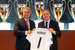 Real Madrid: Iván Duque, presidente de Colombia, firmó convenio con la Fundación Merengue