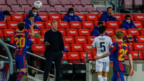 Koeman lamentó que Barcelona se complicara solo el partido ante Getafe