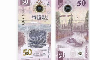 Banco de México: Presentó el nuevo billete de 50 pesos conmemorativo a Tenochtitlán