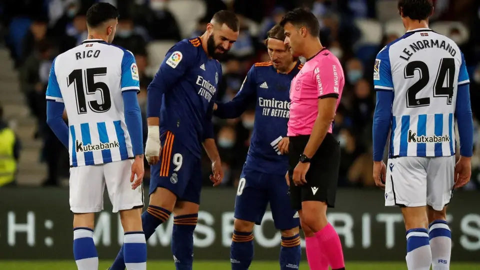 Champions League: Benzema, baja del Real Madrid para el juego ante Inter