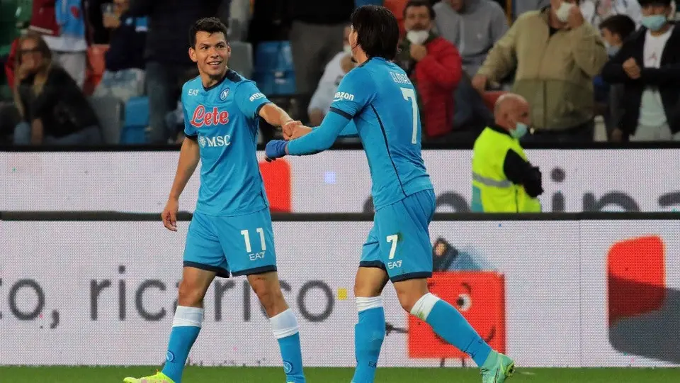 Chucky Lozano: Napoli goleó al Udinese con 'diablura' del mexicano y son líderes de Serie A