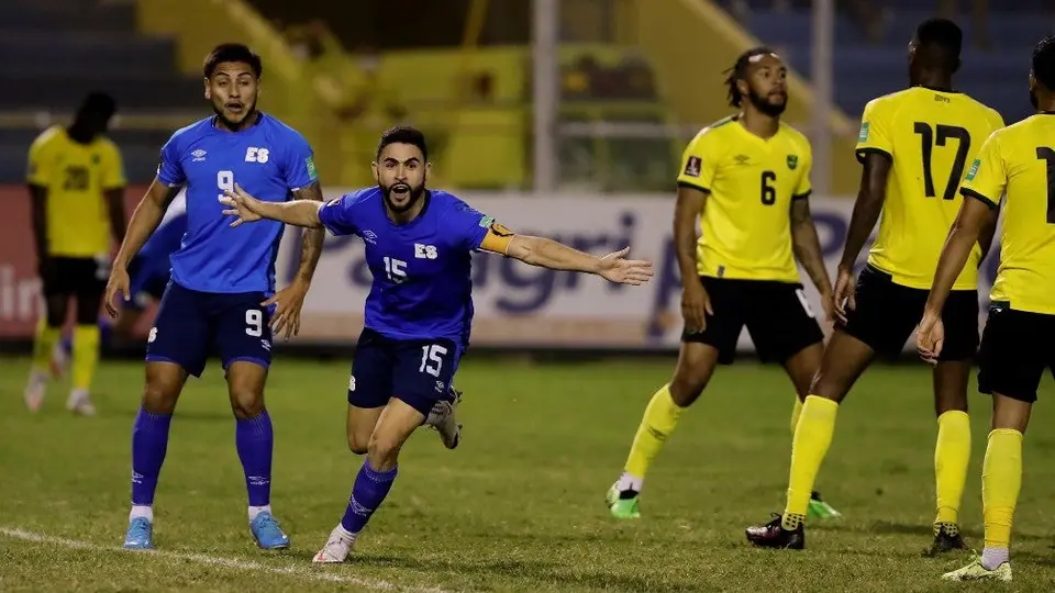 Qatar 2022: El Salvador igualó el marcador ante Jamaica al minuto 90
