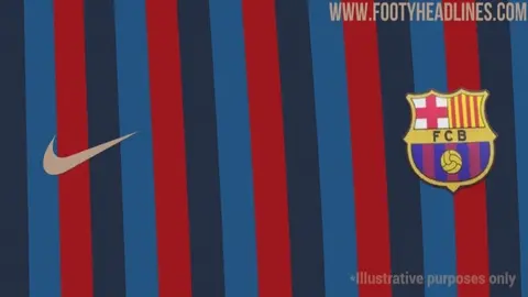 Barcelona: Se filtra diseño del posible jersey para temporada 2022-2023
