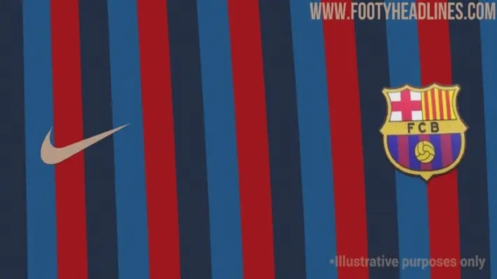 Barcelona: Se filtra diseño del posible jersey para temporada 2022-2023