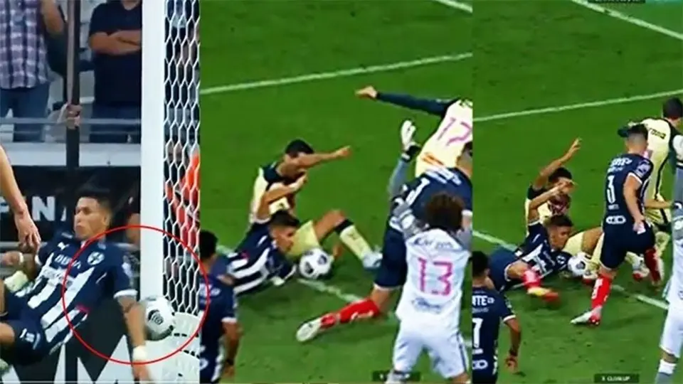 América: Así fue la última jugada ante Rayados llena de polémica