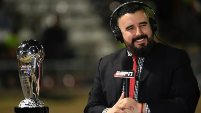 Álvaro Morales en transmisión de ESPN | IMAGO 7