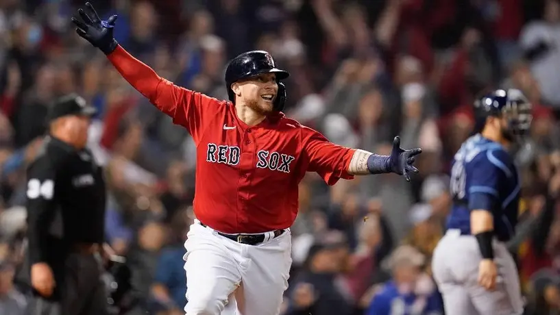 MLB:  Red Soxs venció a Rays en 13  entradas y está a un triunfo de avanzar en Playoffs