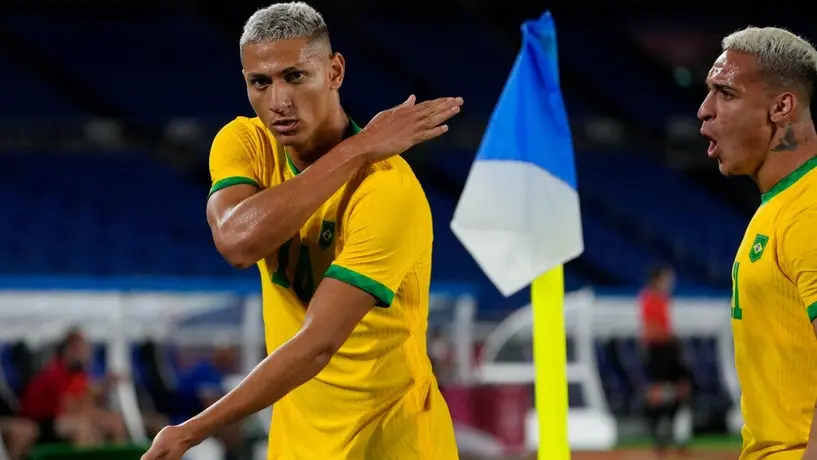 Tokio 2020: Richarlison, la burla de los argentinos tras su debut en Juegos Olímpicos