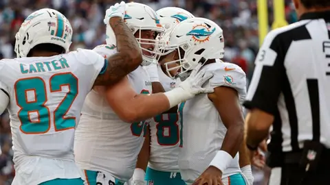 NFL: Miami derrotó a domicilio a los Patriots en el debut de Mac Jones