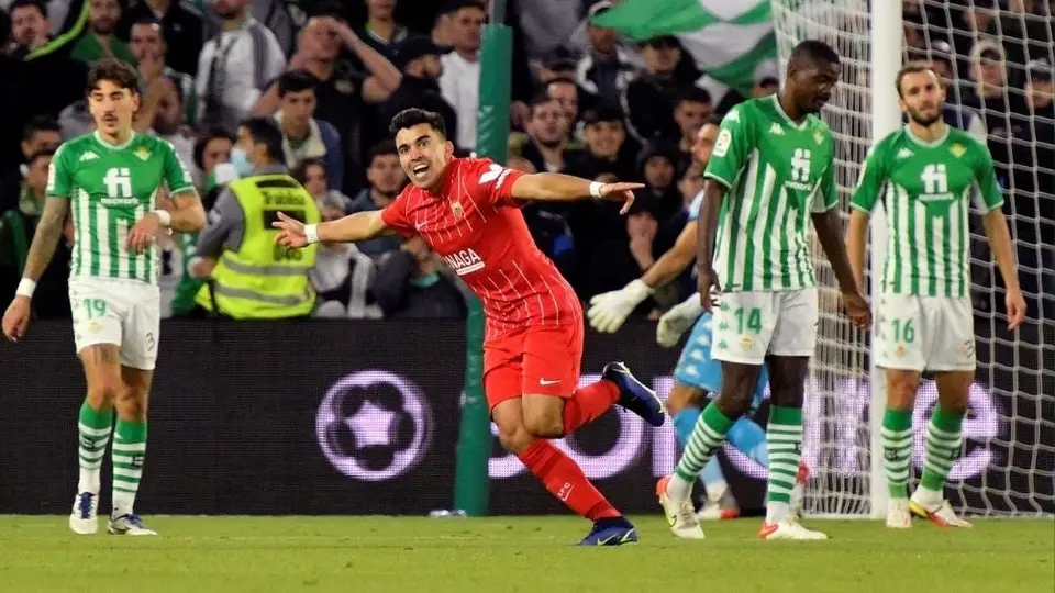 Andrés Guardado y Diego Lainez: Betis perdió ante Sevilla en el derbi sevillano