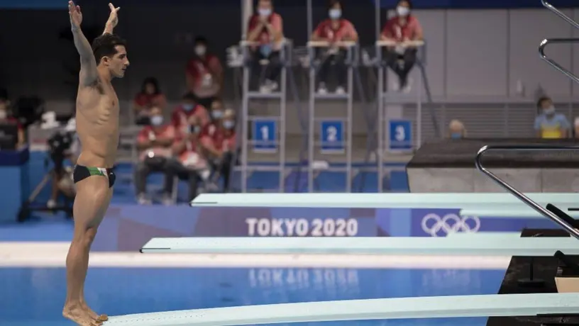 Tokio 2020: Rommel Pacheco avanzó a la Final de trampolín; Olvera quedó 14