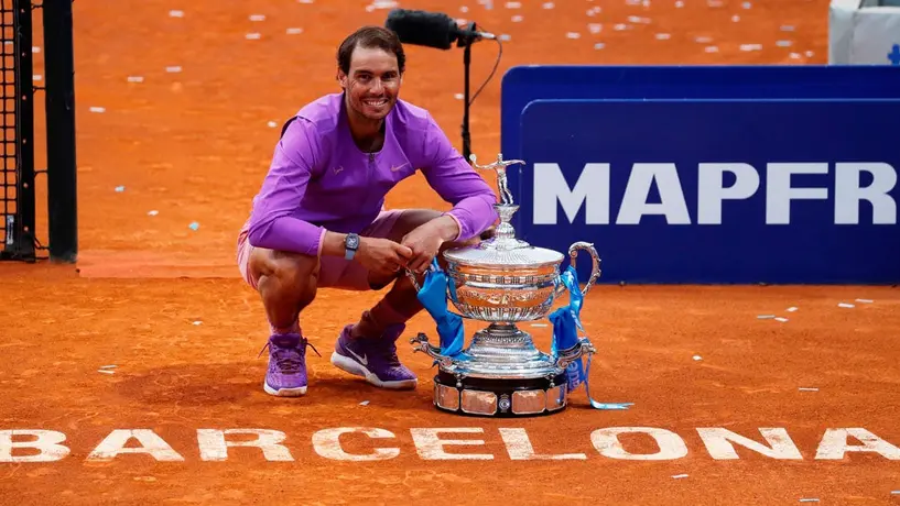 Nadal nuevamente se impone a Tsitsipas y se corona en Final del Barcelona Open