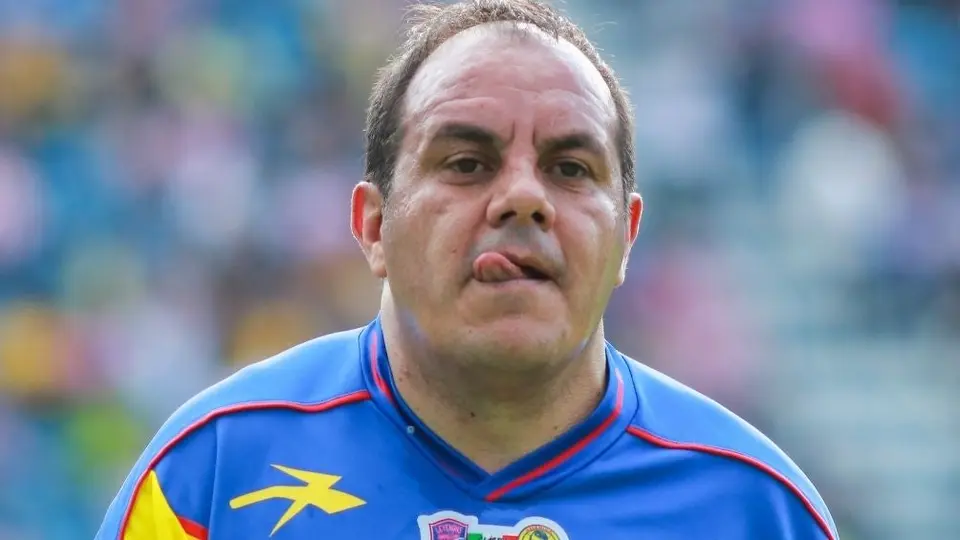 Cuauhtémoc Blanco marcó golazo en 'cascarita' con el embajador de Qatar