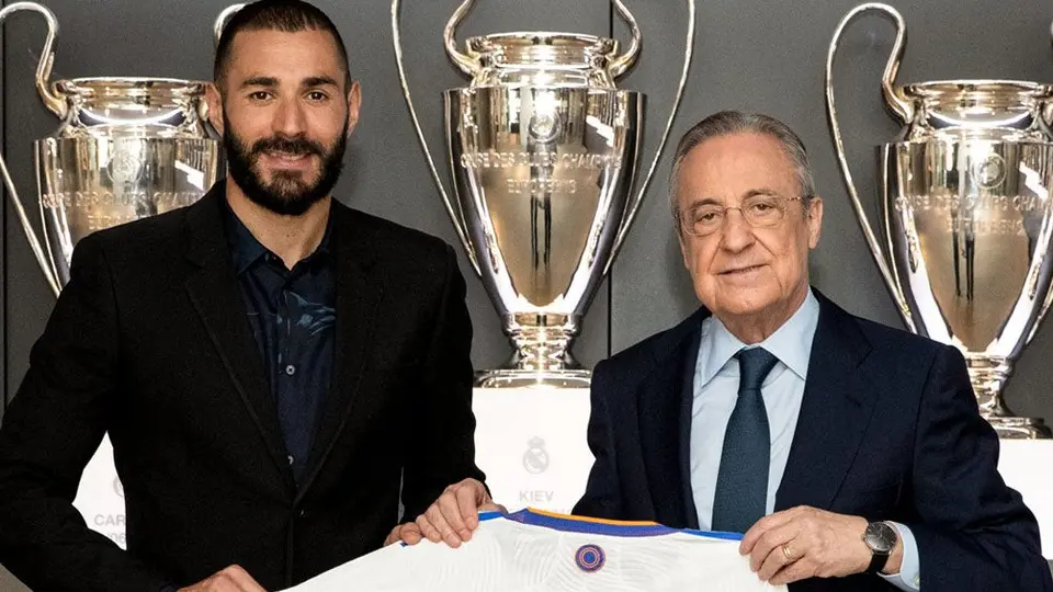 Real Madrid: Karim Benzema renovó con el club merengue hasta 2023