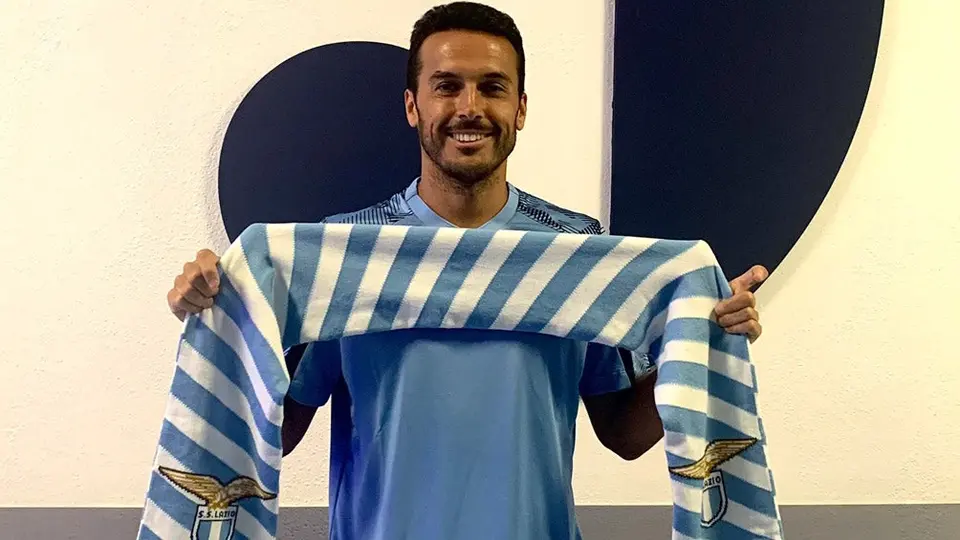 Lazio: Pedro Rodríguez dejó a la Roma para fichar con las Águilas