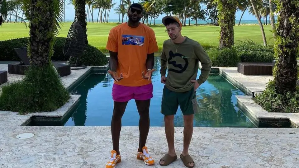 LeBron James y Bad Bunny presumieron vacaciones juntos en Puerto Rico