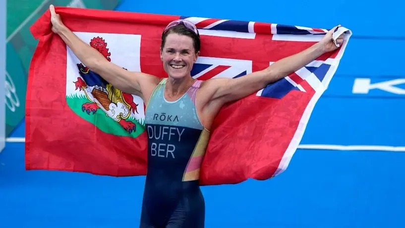 Tokio 2020: Flora Duffy ganó la primera medalla de oro en la historia de Bermudas