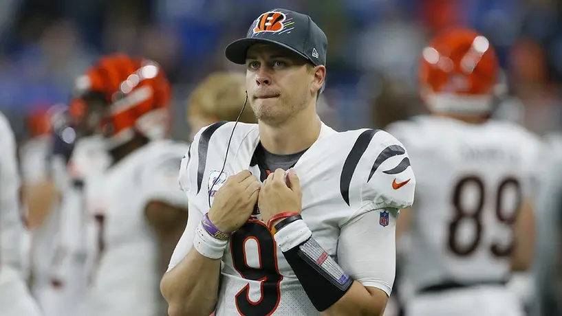 NFL: Burrow brilló en paliza de Bengals ante Lions