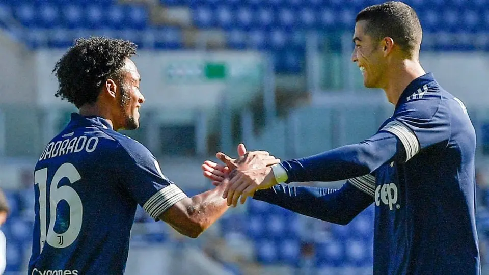 Revelaron fuerte discusión entre CR7 y Cuadrado en la Juventus