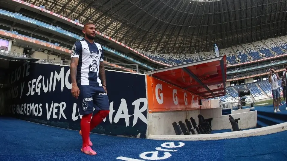 Duvan Vergara en su presentación con Rayados: 'La presión en para los frijoles'