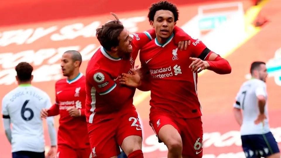 Liverpool: Dio la vuelta y con gol de último minuto venció al Aston Villa
