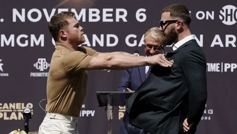Canelo Álvarez sobre pelea contra Caleb Plant: 'Es personal'