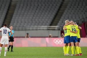 Tokio 2020: Estados Unidos sufrió goleada ante Suecia en debut de futbol femenil