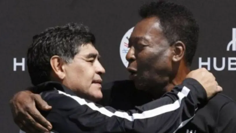 Pelé: Felicitó a Maradona a 61 años de su nacimiento