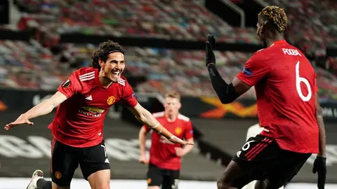 Manchester United: Solskjaer confía en que Cavani renueve una temporada más