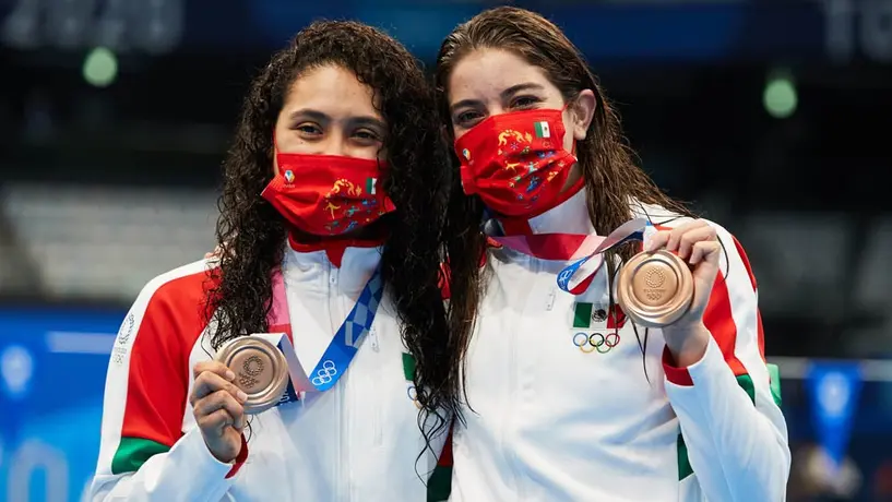 Tokio 2020: López Obrador felicitó a Orozco y Agúndez por medalla de Bronce en JO