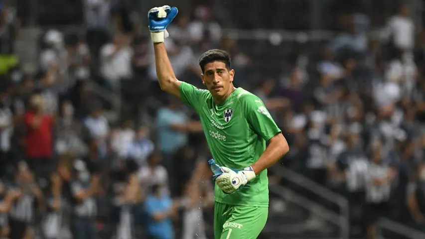 Esteban Andrada en acción con Rayados | IMAGO7